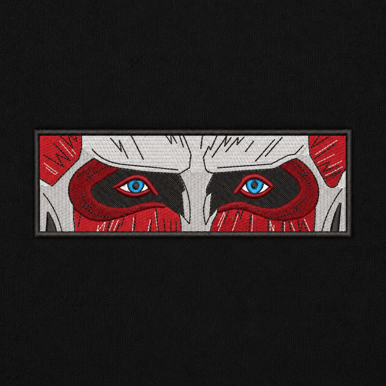 Attack on Titan – Colossal Titan Embroidered Hoodie - Image 3